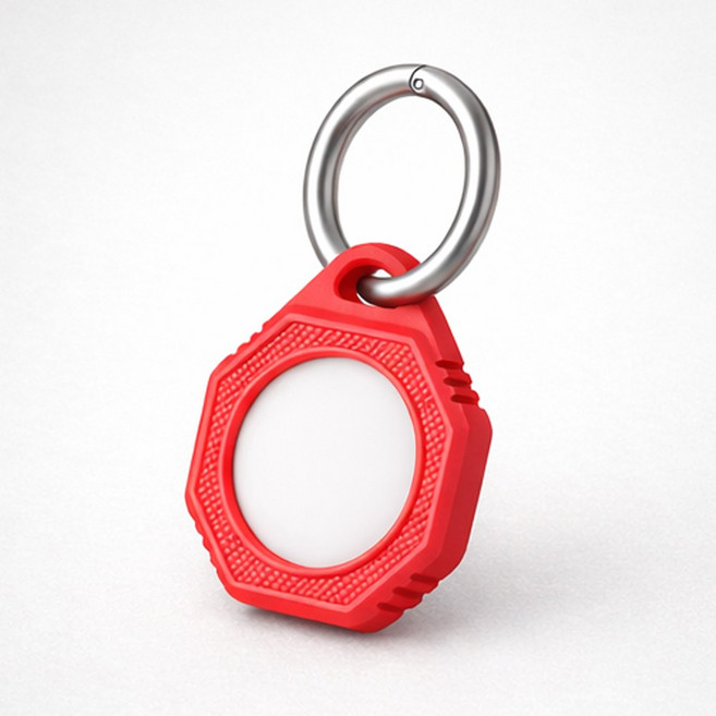 투케바이크 오토바이 배달대행 자석 고리 조끼고리, 5.헥사링 레드, CR-BL-09