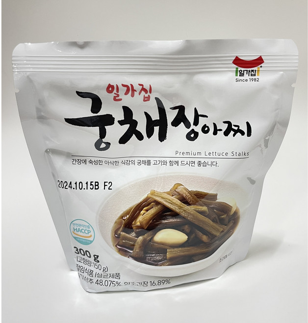 일미농수산 일가집 궁채장아찌 모듬 궁채장아찌, 300g, 1박스, 궁채장아찌 x 6봉 (박스)