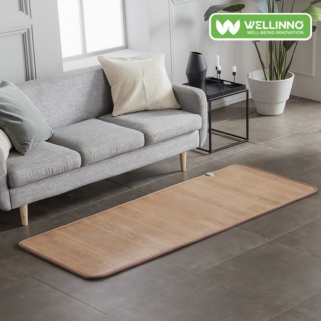 곰표 한일 전기매트 전자파없는 탄소매트 카본 전기장판 거실용, 온돌마루(원목형) 미니싱글(70x183cm)