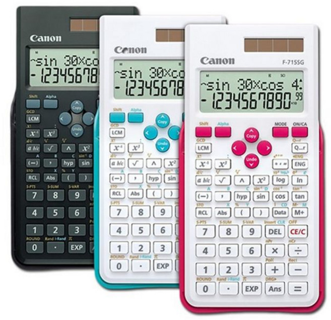 캐논 공학용 계산기 F-715SG 블랙_ 20259877EA