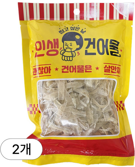 [인생건어물] 명엽채 100g 2봉+만능간장소스 2봉 건어물 대용량 업소용, 2개