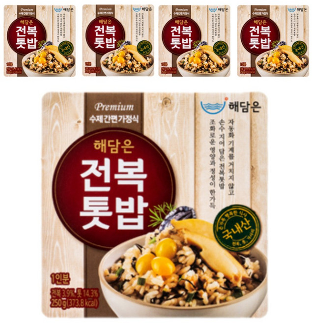 [해담은] 전복톳밥 250g