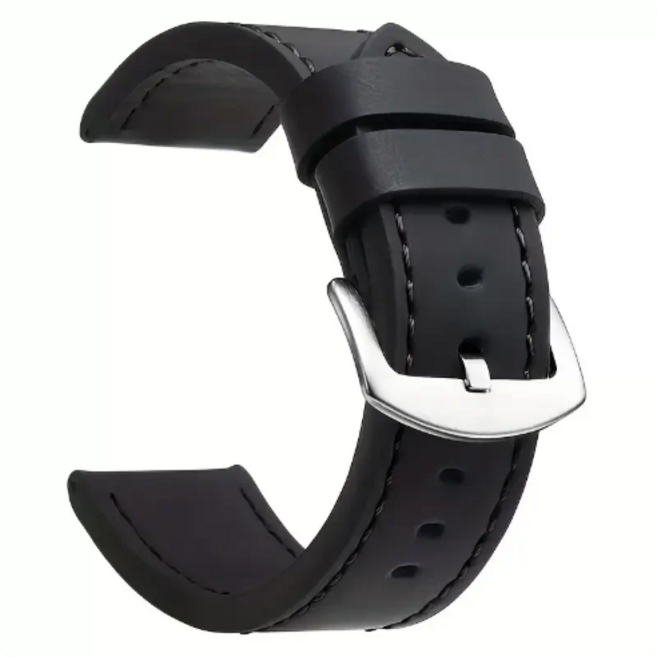 고급 가죽 시계줄 20mm 22mm 소가죽 프리미엄 천연 스트랩 애플워치 갤럭시워치