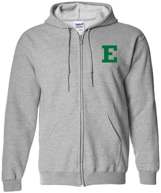 UGP Campus Apparel NCAA 프라이머리 로고 팀 컬러 풀 지퍼 후드 칼리지 대학교 Pittsburgh Panthers Royal 139605