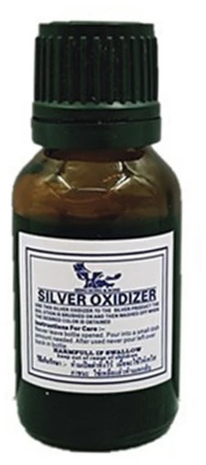 실버 산화 용액 블랙 젤 빈티지 주얼리 제작 앤티크 액체 수명 연장 파티나, 02 15mm, 1개 - 쿠팡