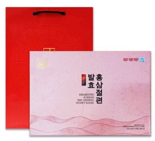 발효홍삼절편 200g 동진, 10개, 20g