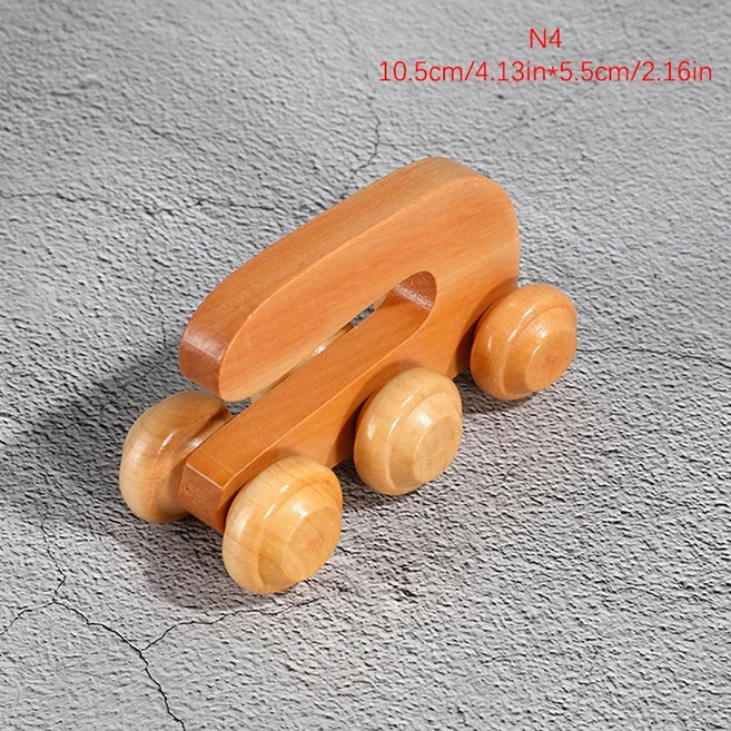 휴대용 나무 마사지 롤러 스틱 얼굴 목 머리 발용 근육 이완 바디 뷰티 건강 증진 릴렉스용 도구, 04 N4, 색상: 4. 04