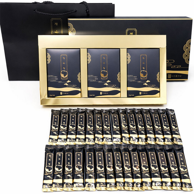 경옥청 홍삼으로 직접 갈아만든 경옥 인삼 백복령 지황 원방대로 20g 30포 600g 남녀노소 스틱 경옥 스틱 포장 휴대 간편 첨가물 없는 전문가 장인이 정성껏 만든, 20/20/30, 1개