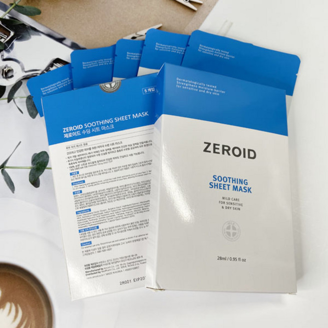 제로이드 수딩시트마스크 5장*2박스(총10장)