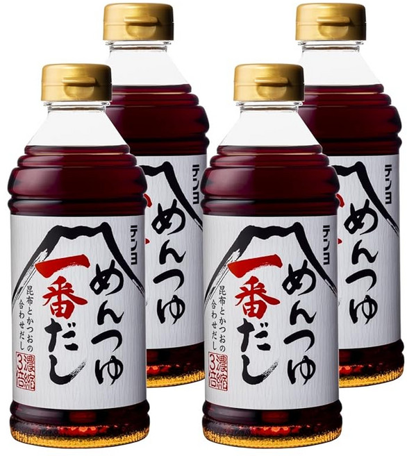 텐요 타케다멘쯔유이치방다시 500ml×4개, 500ml
