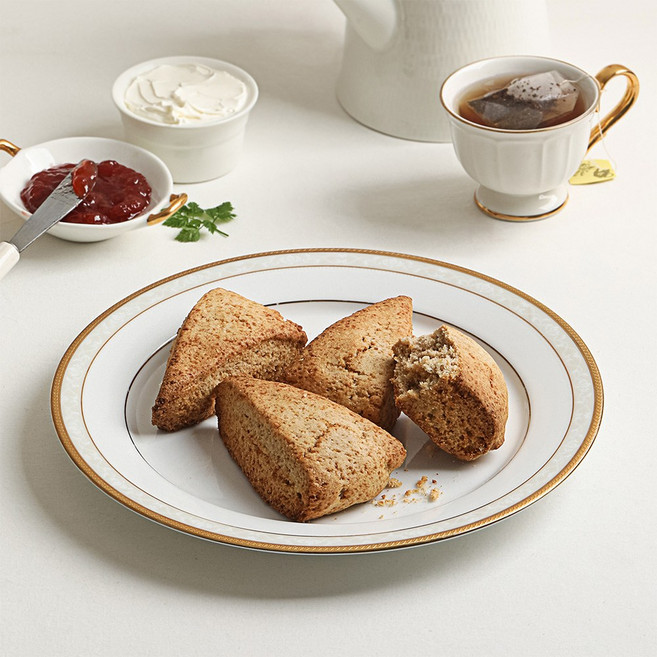 [다신샵] 통밀 저당 스콘 플레인 65g / NO 하얀밀가루, 5개