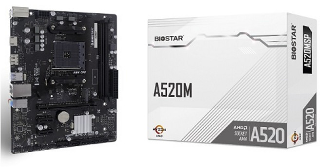 (BIOSTAR) A520MSP 제이씨현 (AMD A520/M-ATX)