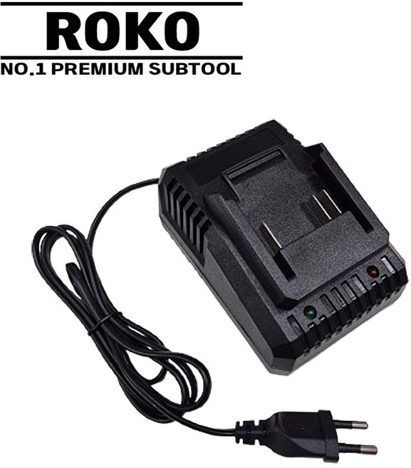 ROKO 마끼다 호환 충전기 18V 20V KC인증 고속 급속 마끼다 배터리 마끼다 충전기 사용가능, 1개, 본품(배터리없음)