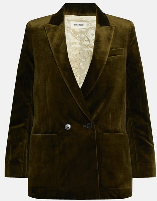 쟈딕앤볼테르 여성 자디그볼테르 캐주얼 블레이저 자켓 카키 WWBL00001 1026594 (관부가세포함가)