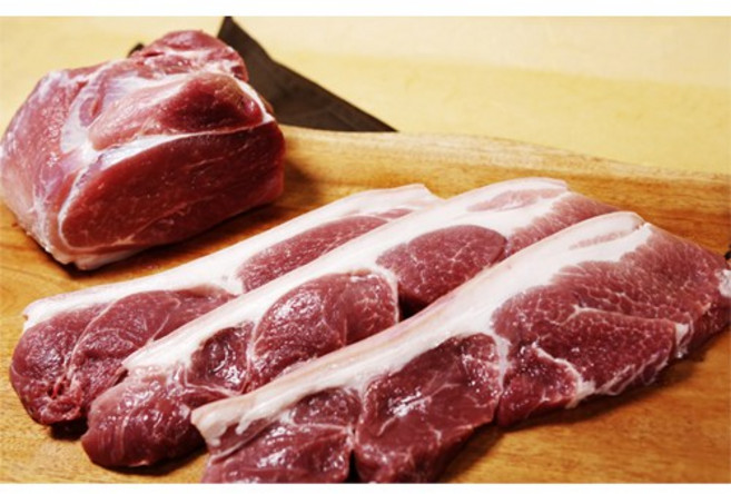 [농협안심한돈] 천지영농조합 국내산 제주돼지 앞다리살(1kg 냉장), 1