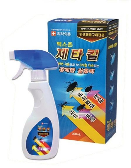 테온셀 해충 벌레 퇴치제 벅스 제타킬300ml거미 지네 벼룩 진드기 개미 바퀴벌레약 나방 날파리 초파리 퇴치 살충제 약