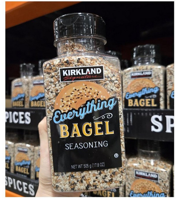 Kirkland Signature 커클랜드 베이글 시즈닝, 3개, 505g