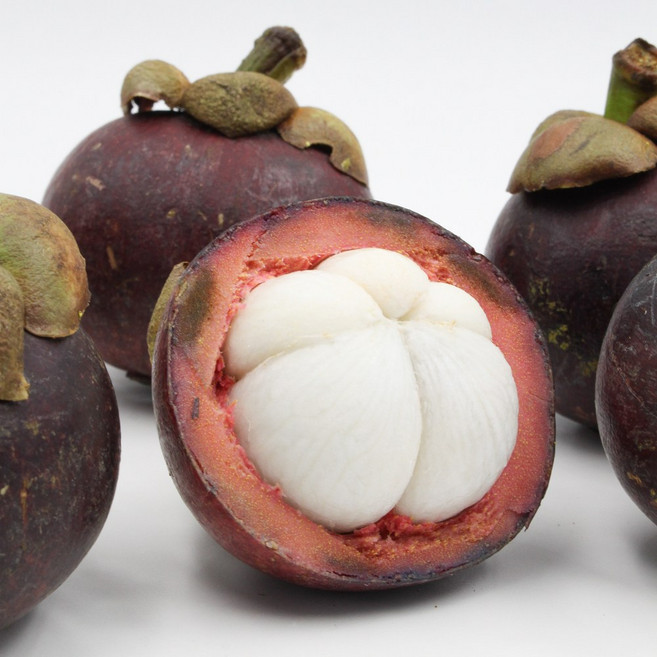 항공직수입 프리미엄 수입과일 냉동망고스틴 과일 냉동 망고스틴 1kg 열대과일, 1개