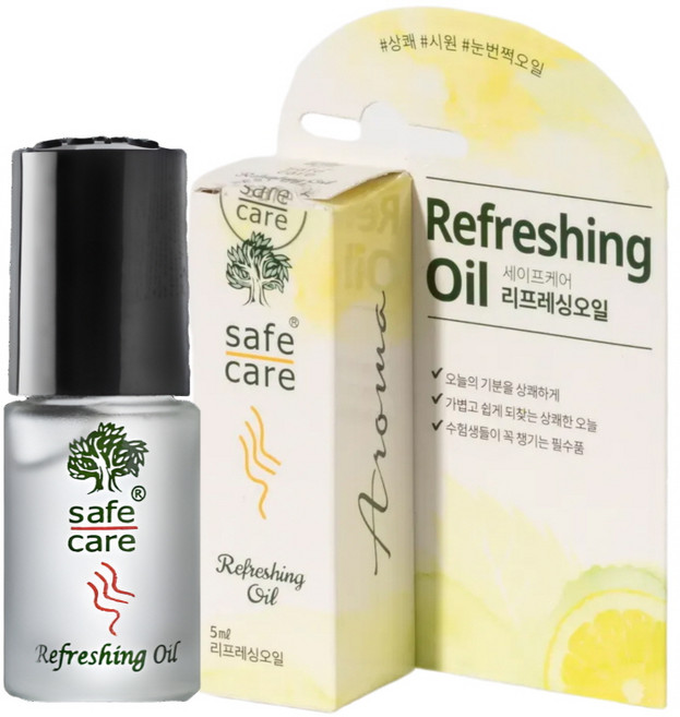 세이프케어 리프레싱 아로마 오일, 5ml, 1개