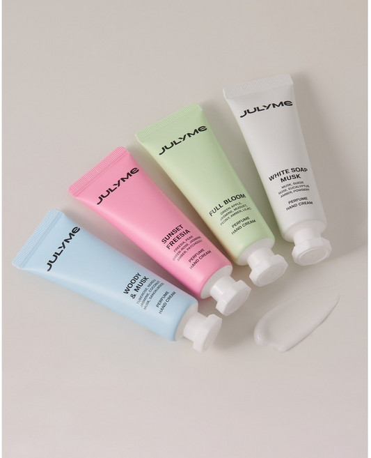 JUL7ME 줄라이미 퍼퓸 핸드크림 베스트 4종 기프트 세트, 1개, 30ml