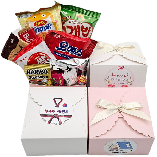 다다믐 단짠다믐세트(단짠세트) 답례품 과자선물세트 간식 구디백 단체 소포장 설명회 독서 시험 국시 응원 축하 감사 기말 졸업 입학 발표회 수료식 졸업답례품 행사 교회 동호회, 과자 10종, 1세트