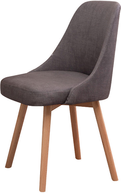 Lovely Home 北歐風旋轉餐椅, 深灰科技革, 1件