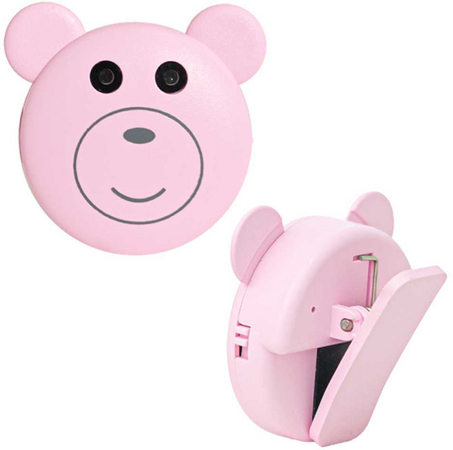 뉴라인 우리 아이 시력보호기 맑눈곰, 1개, 핑크