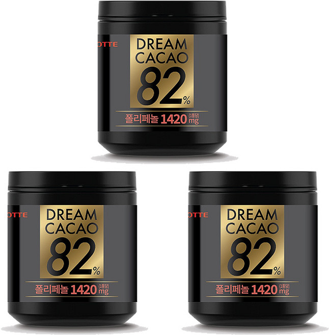 롯데 드림카카오 82% 86g x 3개