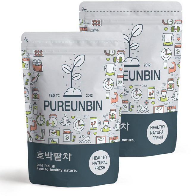 푸른빈 호박팥차 삼각티백, 1.5g, 50개입, 2개