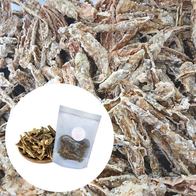 국내산 쪄서 말린 전통 수제 찹쌀 풋고추 부각 튀각 술안주 밑반찬 간식, 1개, 200g