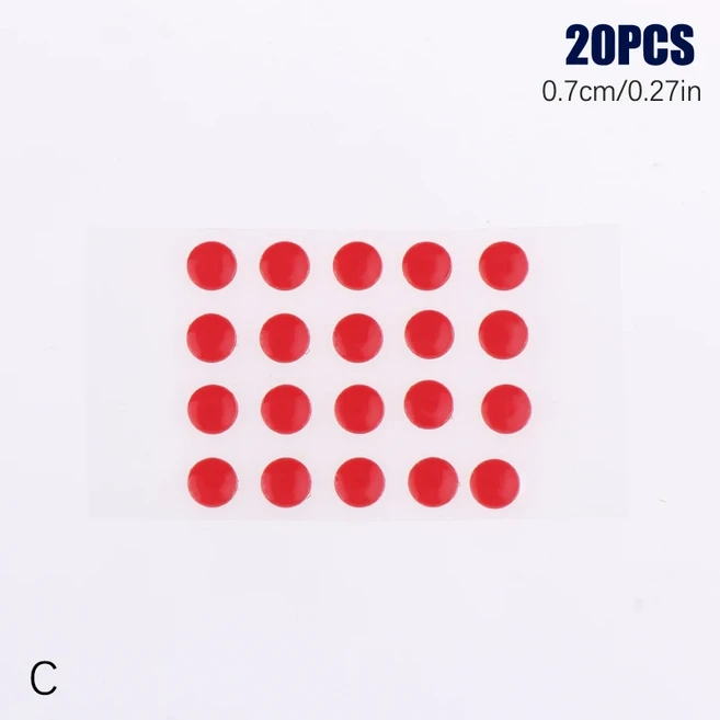 울트라글라이드 소형 라운드 도트 PTFE 마우스 스케이트 DIY 마우스 글라이드 피트 ICE 제어 속도 버전 내, 03 C, 04 C