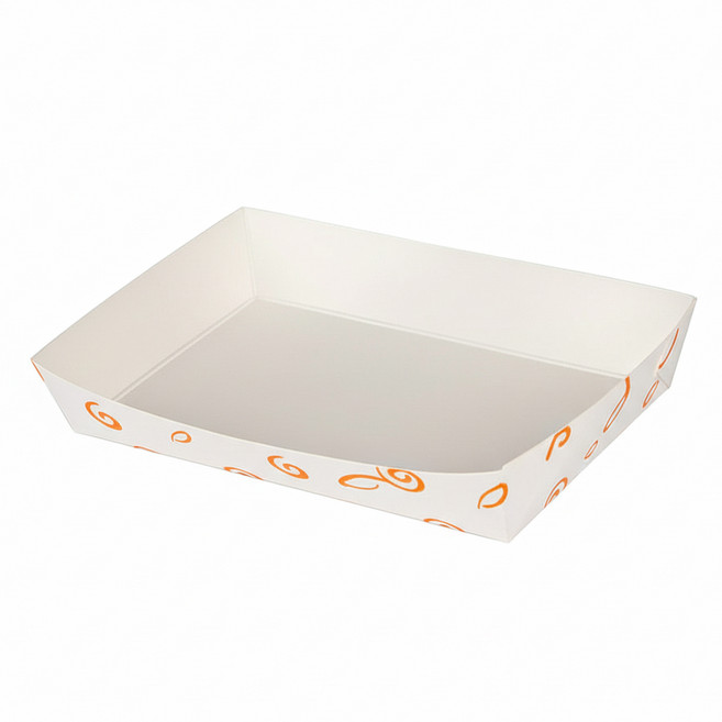 대경 사각 종이트레이 DK-1 127 x 69 x 25 mm, 1개입, 100개