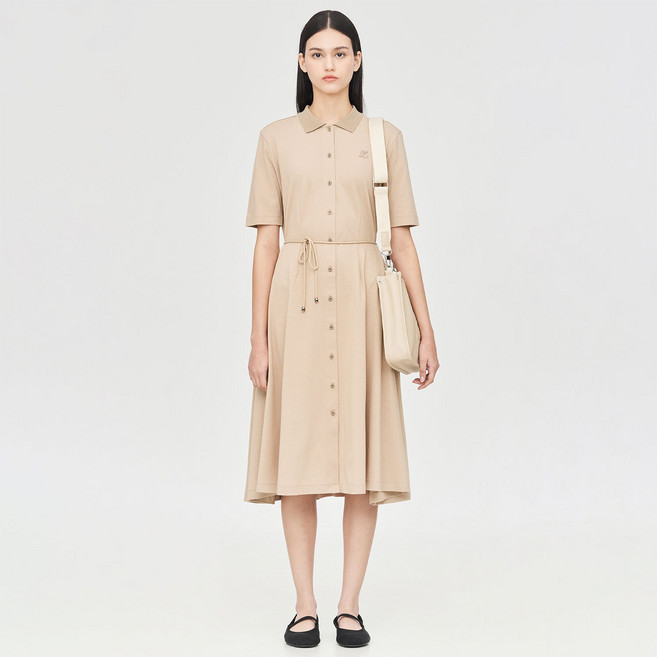 링스 골프 여성 PK소재 카라넥 원피스 L21D2TF159