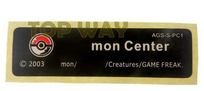 게임보이 콘솔 라벨 커버 스티커 뒷면, Black, 5. red black, 1개, 5) red black