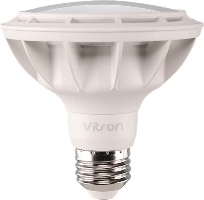 비츠온 LED E26 확산형 전구 15W PAR30, 주광색, 3개