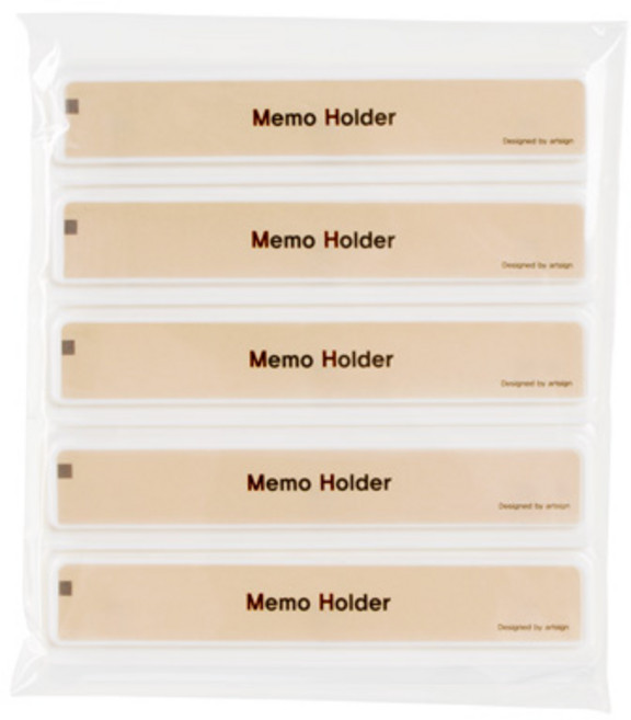 메모홀더110 (5개) 영수증 메모꽂이 아트사인, 72351