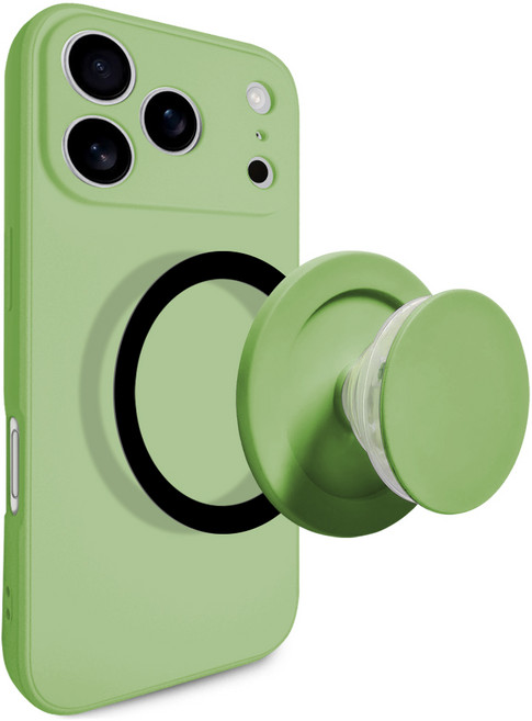 더조은셀러 커스텀 톡 콤비 그립 스마트톡 메탈링 실리콘 케이스 맥세이프 호환