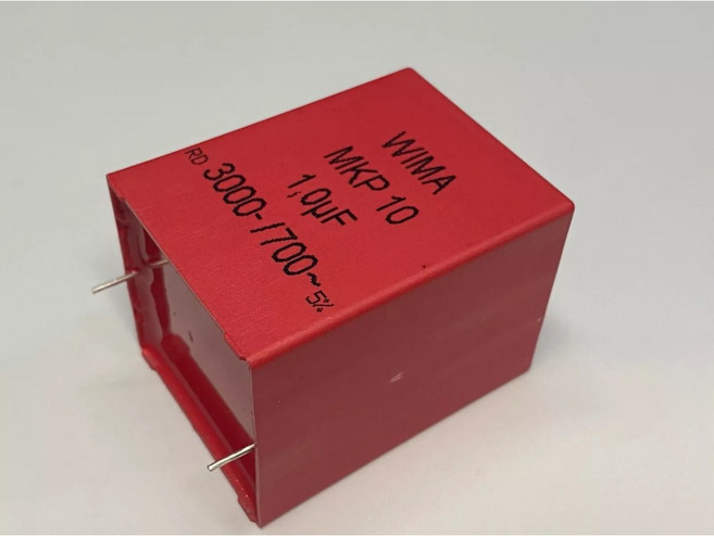 WIMA MKP10 1uF 3000V 5% 金屬膜電容 腳距:37.5mm (1個), 1個