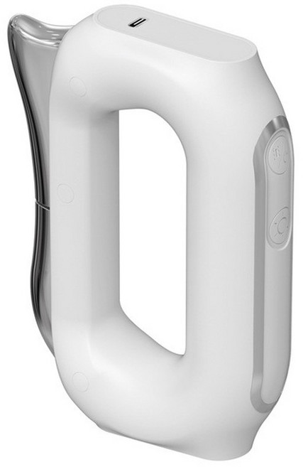 가용 글라스톤 도구 스틱 포인트 충전 안마도구 운동기구 마사지 스텐, 흰색, 1개