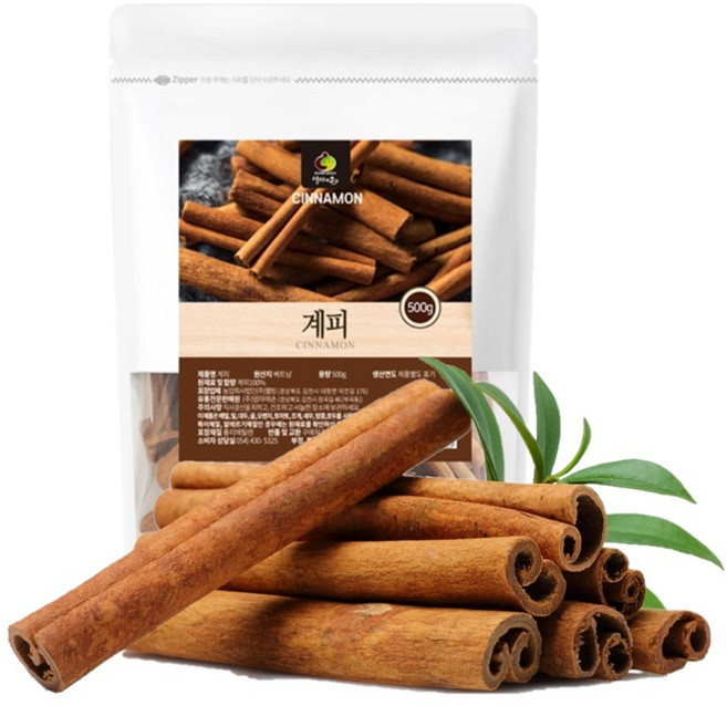 건강초이스 베트남 시나몬 계피 스틱, 500g, 2박스