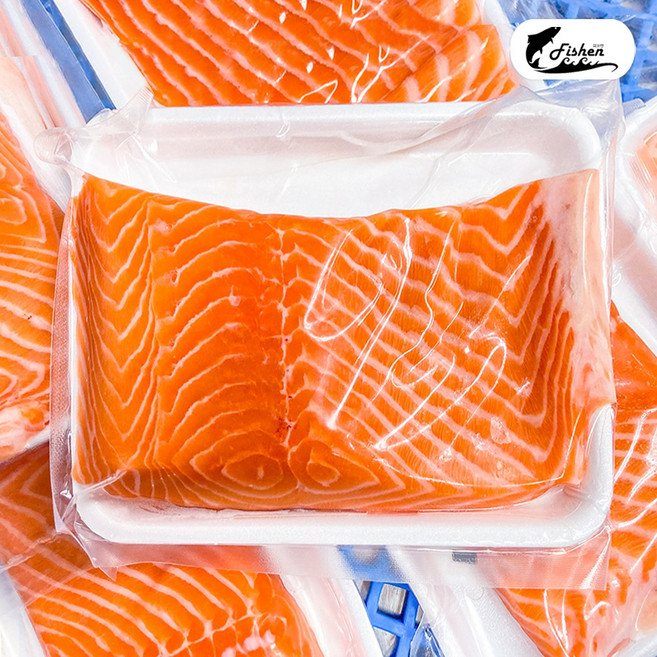 [스웰스] 피쉬앤 슈페리어급 생연어 500g 300g, 1개