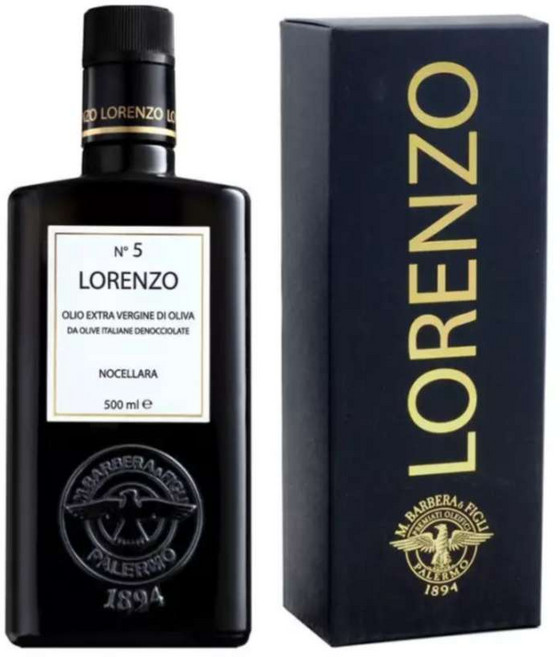 이탈리아 로렌조 Lorenzo No5 엑스트라 버진 올리브 오일 500ml 기프트박스