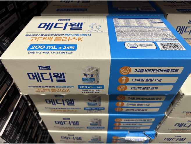 메디웰 고단백 플러스 영양식, 200ml