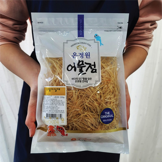 반찬으로 볶으면 맛있는 오징어실채 1kg, 1개