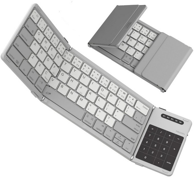 bluetooth in 1 mini Type-C keyboard Nillkin[공식 직영점]키보드 무선 접는 키보드[2