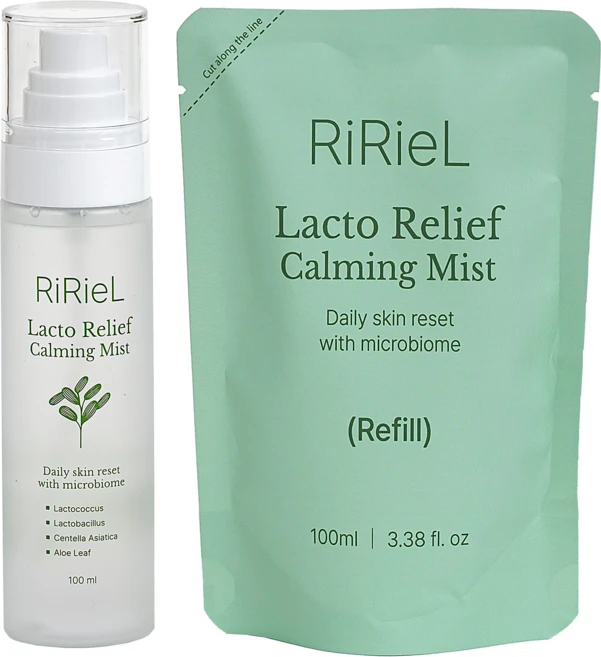 속광채 진정 알로에 병풀 락토 릴리프 카밍 무자극 미스트 세트 ( +리필 ), 1개, 200g - 쿠팡