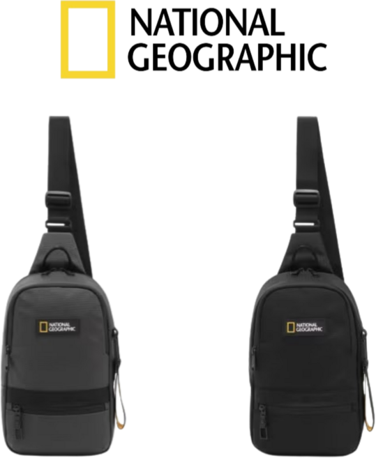 25S 국내매장정품 내셔널지오그래픽 남성슬링백 여성크로스백 힙색 남성크로스백 남여공용 특가세일메신저백 학생 핸드폰가방 여행가방 NATIONAL GEOGRAPHIC 남자가방 여자가방