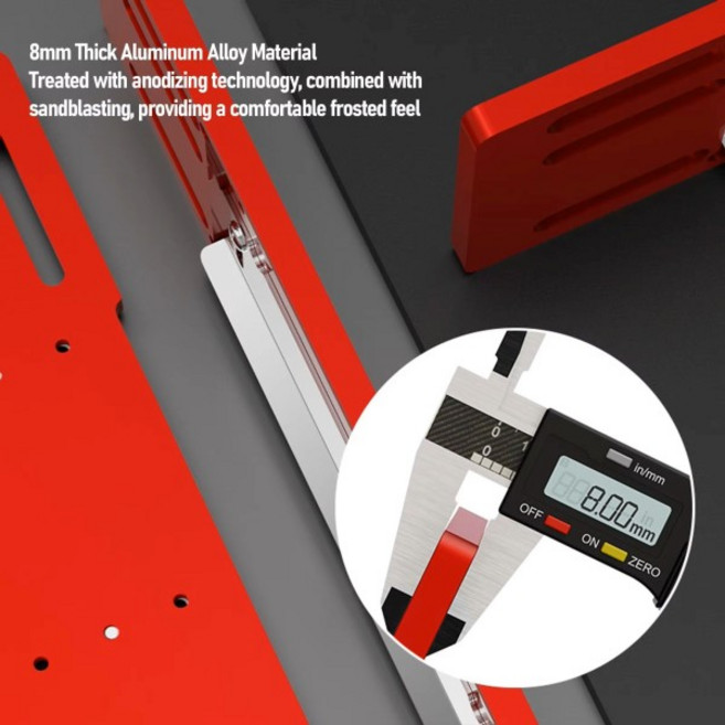 절단기 베이스 플레이트 절단기 베이스 플레이트 목공용 드릴링 없이 빠른 위치 지정 원형 톱 플레이트