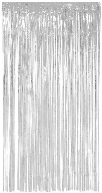 브로키 파티커튼 수술 은박 데코 생일 장식 소품, 03_실버, 1개