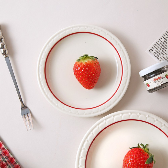 시라쿠스 쉐난고 카디날 도자기 접시, 1개, 쉐난고 카디날 접시